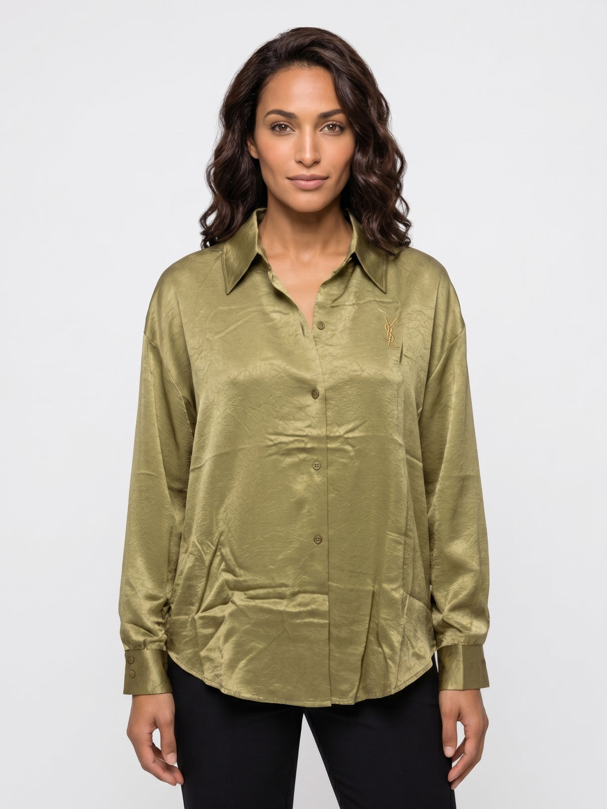 Luxe Button-Up Blouse